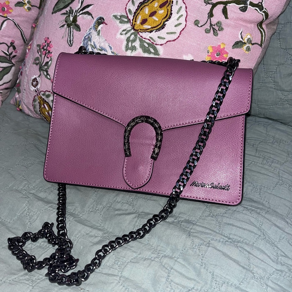 Pink/Mauve Marina Galanti Purse Shoulder Bag